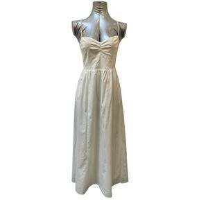 NWT Reformation White Dovie Dress Size Large
